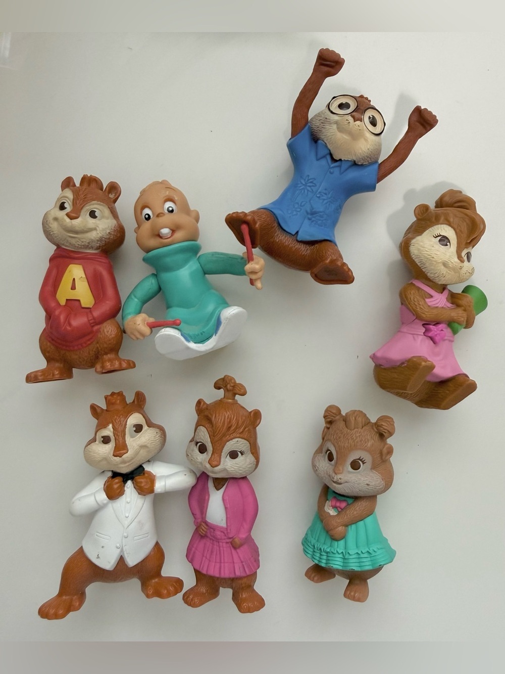 Alvin & The Chipmunks Toys - 7 pcs